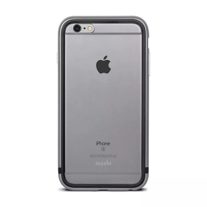 Moshi iGlaze Luxe - Metalinis Bamperio Dėklas, skirtas iPhone 6s Plus / iPhone 6 Plus (titano pilka)