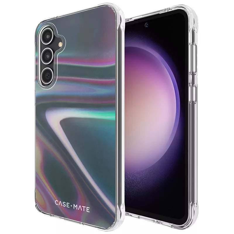Case-Mate Soap Bubble - dėklas Samsung Galaxy S23 FE 5G (perlamutrinis)