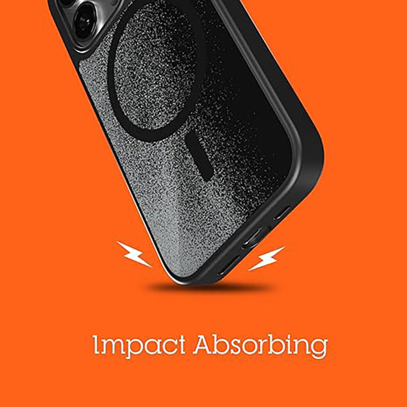 STM Relax Sand MagSafe - dėklas skirtas iPhone 15 (permatomas / baltas)