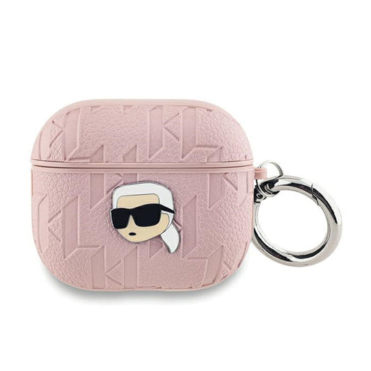 Karl Lagerfeld monograma Karl Head - AirPods 3 dėklas (rožinis)