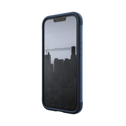 X-Doria Raptic Shield – Aliuminio dėklas, skirtas iPhone 14 (atlaiko kritimą iš 3 m aukščio) (jūros mėlyna)