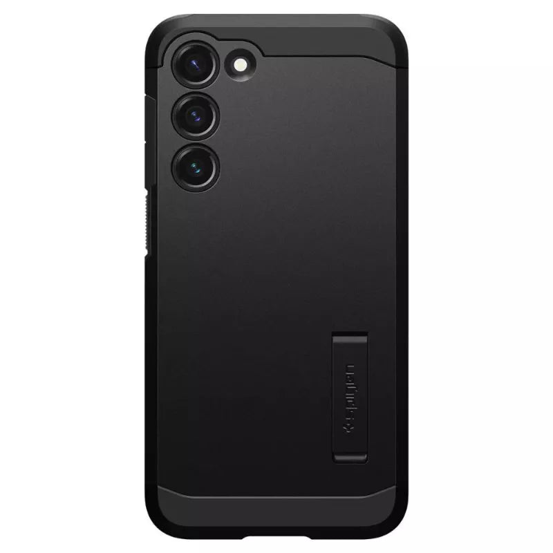Spigen Tough Armor – dėklas, skirtas „Samsung Galaxy S23“ (juoda)