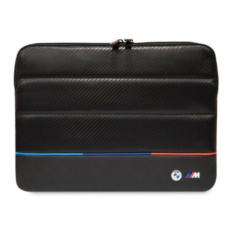 BMW Carbon Tricolor - Nešiojamojo kompiuterio dėklas 16 colių (juodas)