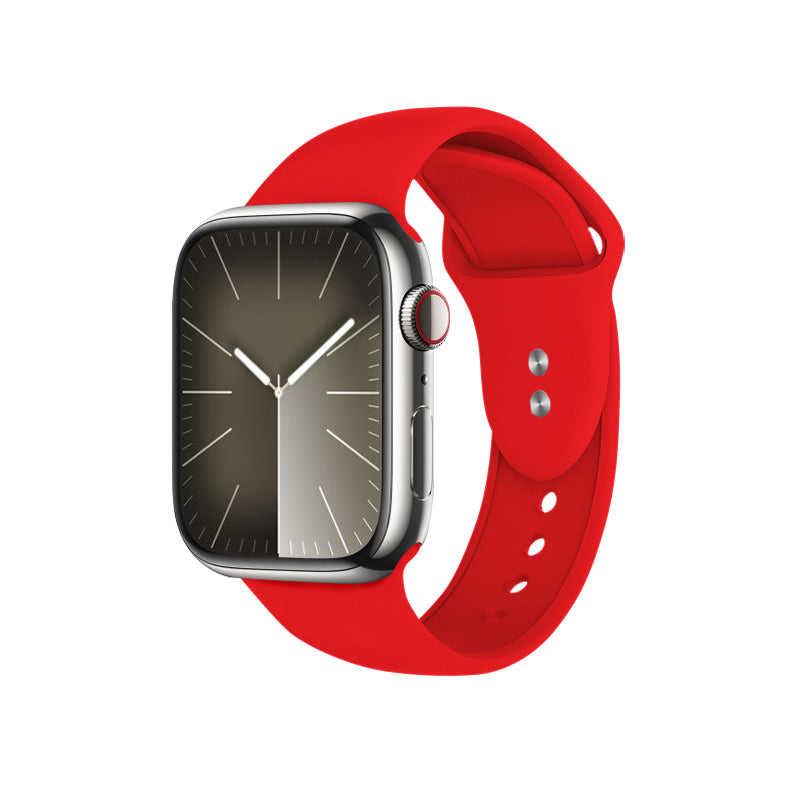 Crong Liquid – Apyrankė Apple Watch 44/45/46/49 mm (raudona)
