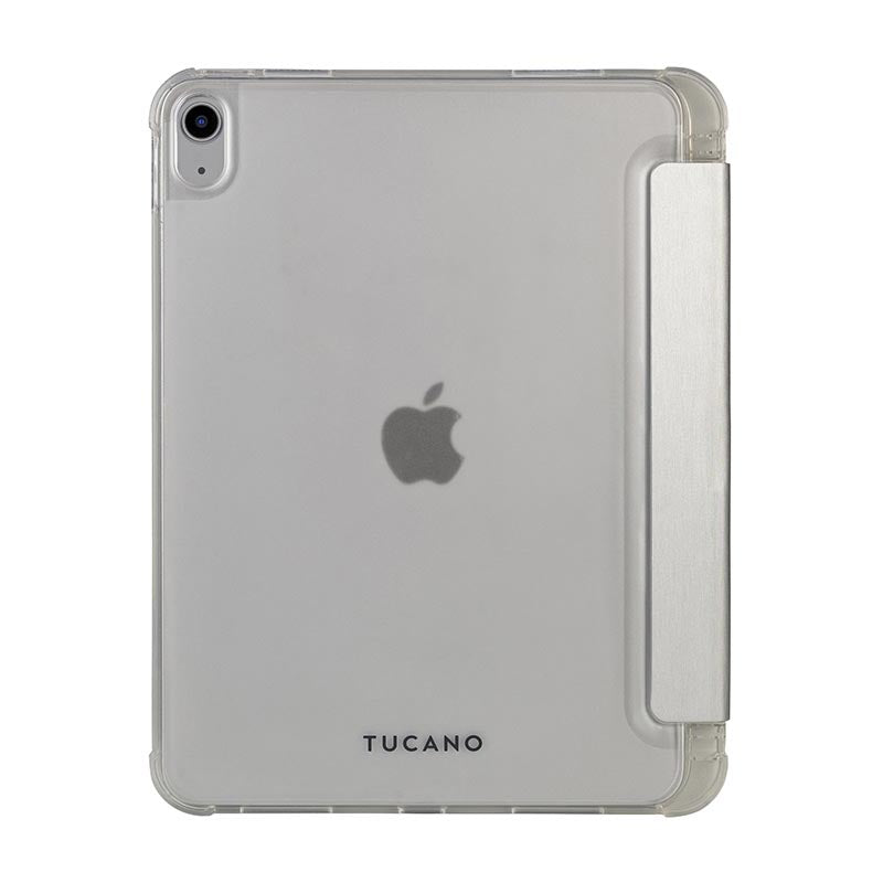 Tucano Satin dėklas iPad 11" (2025) / iPad 10.9" (2022) (sidabrinis)