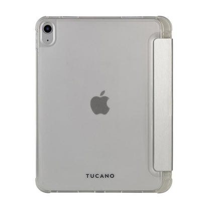 Tucano Satin dėklas iPad 11" (2025) / iPad 10.9" (2022) (sidabrinis)