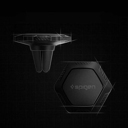 Spigen magnetinis automobilio laikiklis QS11 - Automobilio laikiklis (juodas)