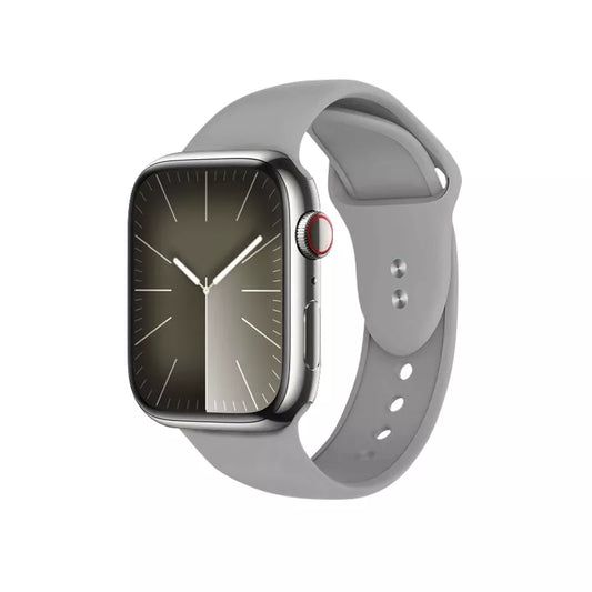 "Crong Liquid" - Dirželis, skirtas "Apple Watch" 44/45/46/49 mm (pilkas)