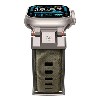 Spigen DuraPro Armor – Apyrankė, skirta Apple Watch 44/45/46/49 mm (karinė žalia)