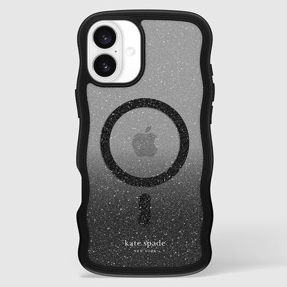 Kate Spade New York Wavy MagSafe – dėklas, skirtas „iPhone 16 Plus“ (Nakties kritimas)