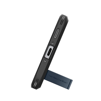 Spigen Tough Armor – dėklas Samsung Galaxy A56 5G (Metal Slate)