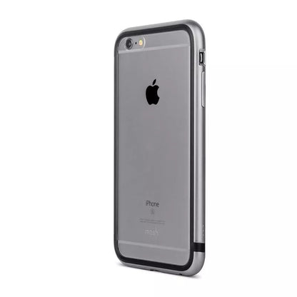 Moshi iGlaze Luxe - Metalinis Bamperio Dėklas, skirtas iPhone 6s Plus / iPhone 6 Plus (titano pilka)
