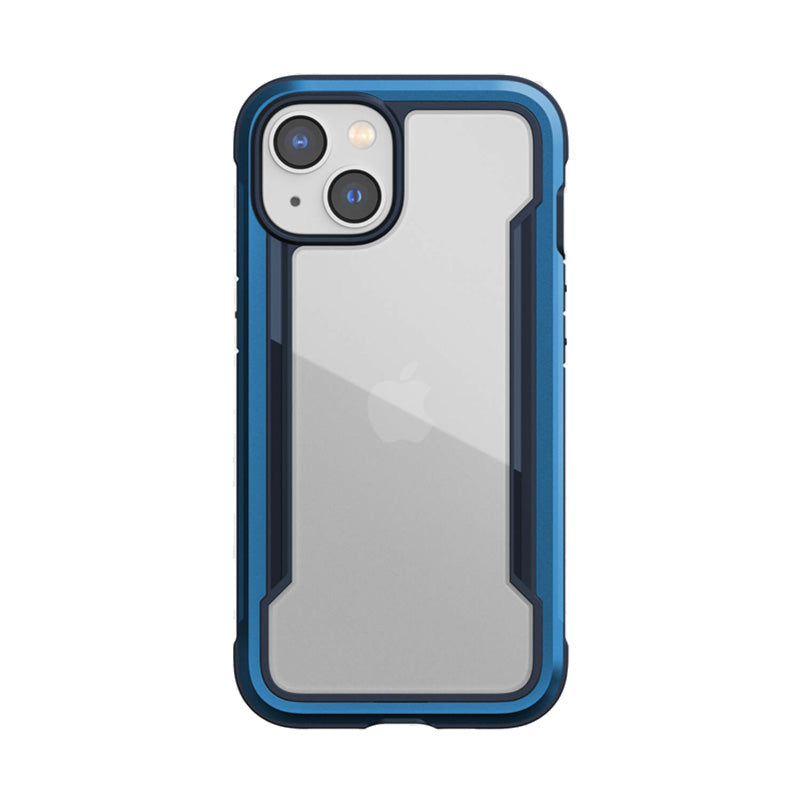 X-Doria Raptic Shield – Aliuminio dėklas, skirtas iPhone 14 (atlaiko kritimą iš 3 m aukščio) (jūros mėlyna)
