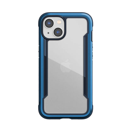 X-Doria Raptic Shield – Aliuminio dėklas, skirtas iPhone 14 (atlaiko kritimą iš 3 m aukščio) (jūros mėlyna)