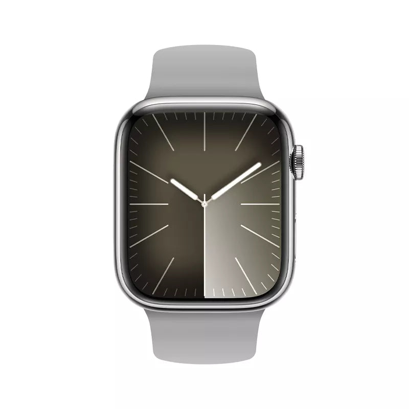 "Crong Liquid" - Dirželis, skirtas "Apple Watch" 44/45/46/49 mm (pilkas)