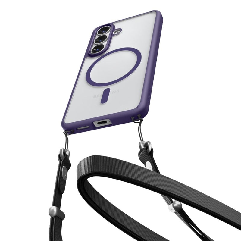Spigen Ultra Hybrid Mag MagSafe dėklas Samsung Galaxy S26+ (Deep Purple)
