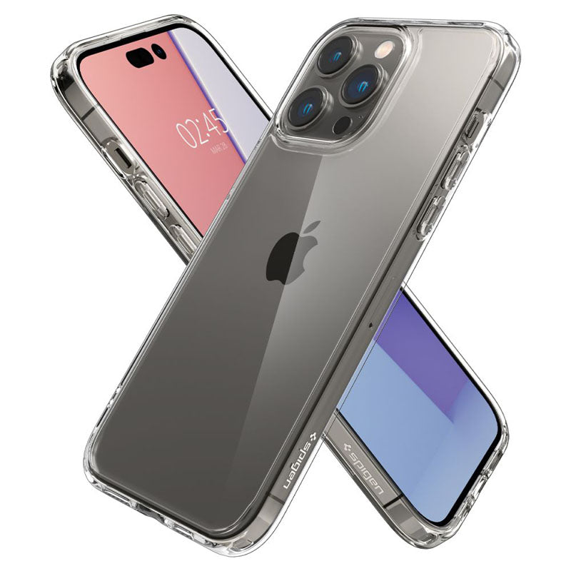 Spigen Ultra Hybrid - dėklas, skirtas iPhone 14 Pro (skaidrus)