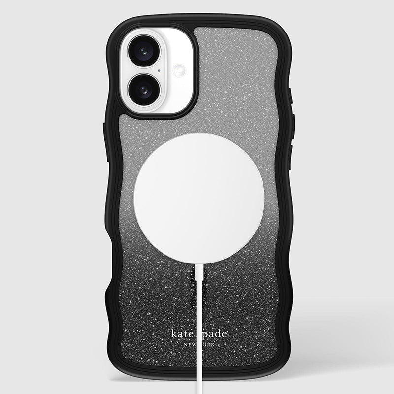 Kate Spade New York Wavy MagSafe – dėklas, skirtas „iPhone 16 Plus“ (Nakties kritimas)
