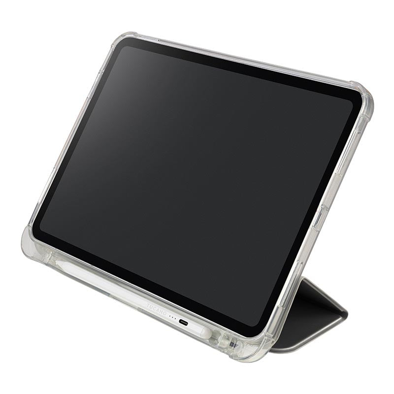 Tucano Satin dėklas iPad 11" (2025) / iPad 10.9" (2022) (sidabrinis)