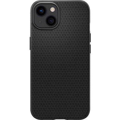 Spigen Liquid Air – dėklas iPhone 13 (juodas)