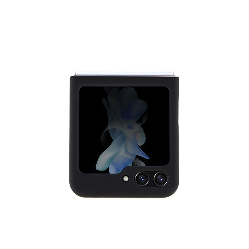 Karl Lagerfeld Ikonik silikoninis dėklas – Samsung Z Flip 5 (juodas)