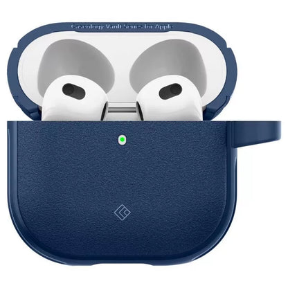 Spigen Caseology Vault – dėklas, skirtas „Apple AirPods 4“ (tamsiai mėlyna spalva)