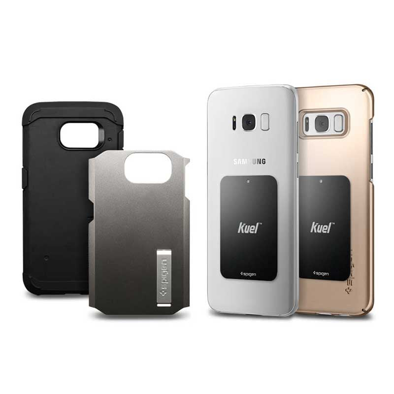 Spigen magnetinis automobilio laikiklis QS11 - Automobilio laikiklis (juodas)