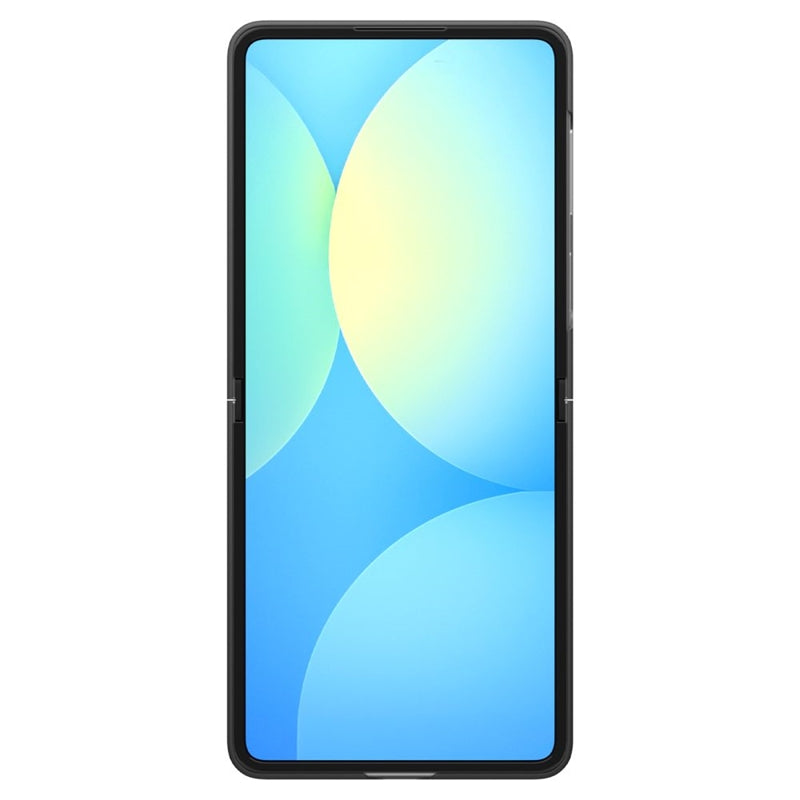 Spigen Airskin Aramid – Dėklas, skirtas Samsung Galaxy Z Flip 7 (juodas)