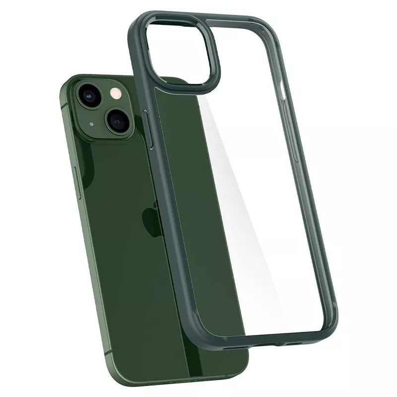 Spigen Ultra Hybrid - dėklas skirtas iPhone 13 (žalias)
