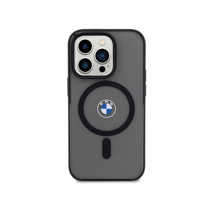 BMW Signature MagSafe – dėklas, skirtas „iPhone 14 Pro Max“ (juodas)
