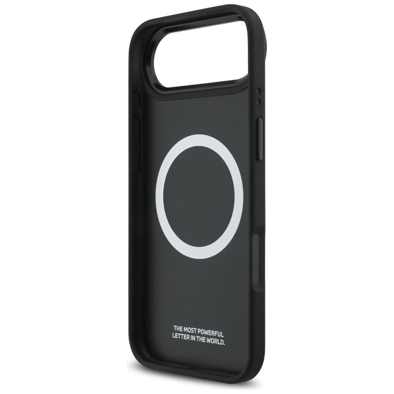 BMW M Perforated Stripe Logo MagSafe dėklas iPhone Air (mėlynas)