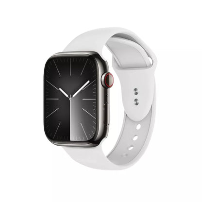 Crong Liquid – Dirželis skirtas Apple Watch 38/40/41/42 mm (baltas)