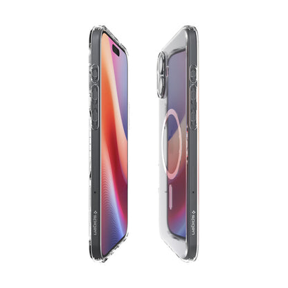 Spigen Liquid Crystal Mag MagSafe – dėklas, skirtas iPhone 16 Plus (skaidrus)