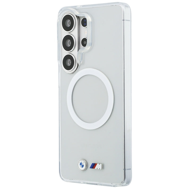 BMW IML Smūgiams Atsparus Metalinis Logotipas MagSafe - Samsung Galaxy S26 Ultra Dėklas (Skaidrus)