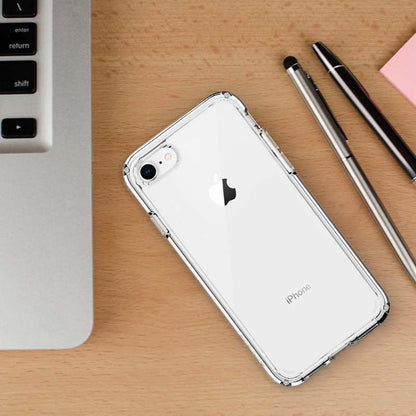 Spigen Ultra Hybrid – dėklas skirtas iPhone SE 2022 / SE 2020 / 8 / 7 (skaidrus)