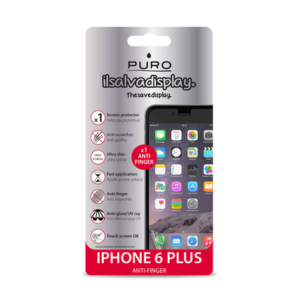 PURO Matinė apsauginė ekrano plėvelė, skirta iPhone 6s Plus / iPhone 6 Plus