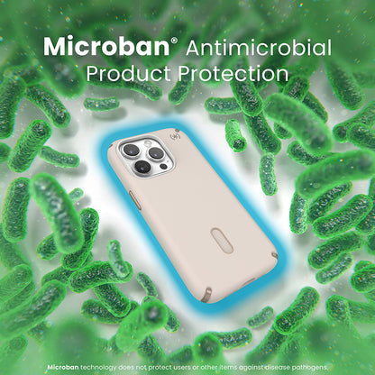 Speck Presidio2 Pro ClickLock & MagSafe – dėklas skirtas iPhone 15 Pro (Bleached Bone / Heirloom Gold / Hazel Brown)