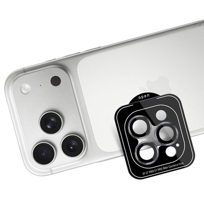 3mk Objektyvo apsauga Pro - Kameros objektyvo stiklas, skirtas iPhone 17 Pro / iPhone 17 Pro Max (Titano pilka)