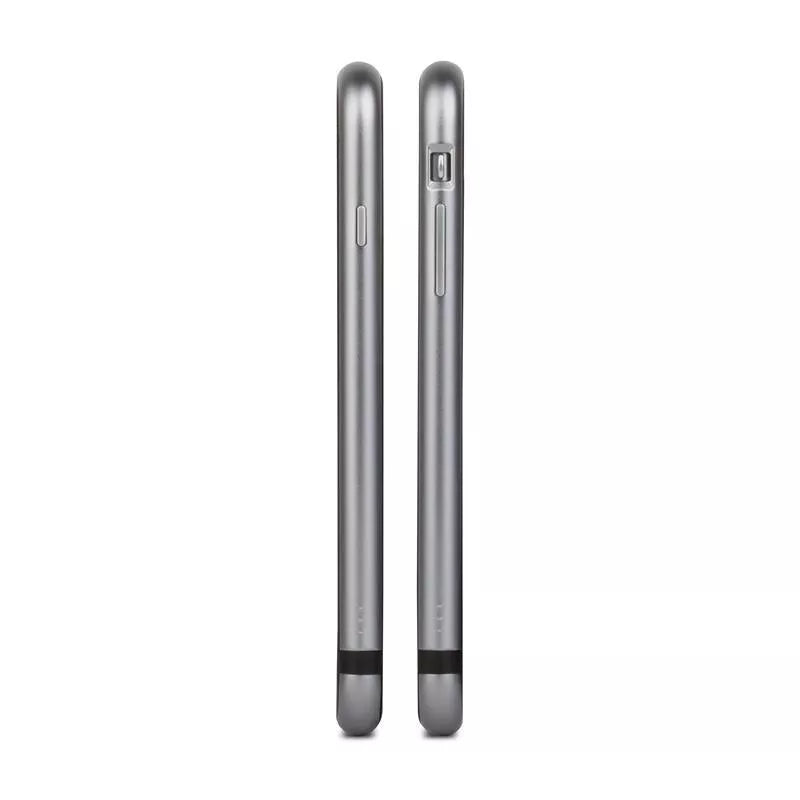 Moshi iGlaze Luxe - Metalinis Bamperio Dėklas, skirtas iPhone 6s Plus / iPhone 6 Plus (titano pilka)