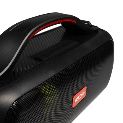 WEKOME D38 Yinla Series - V5.0 30W RGB LED Nešiojamas Belaidis Bluetooth Garsiakalbis (Juodas)