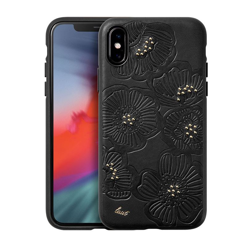 „Laut FLORA“ – dėklas iPhone Xs Max (juodas)