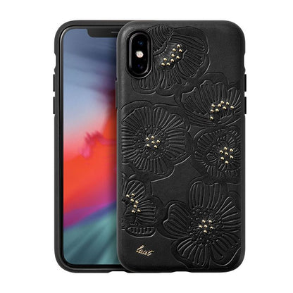 „Laut FLORA“ – dėklas iPhone Xs Max (juodas)