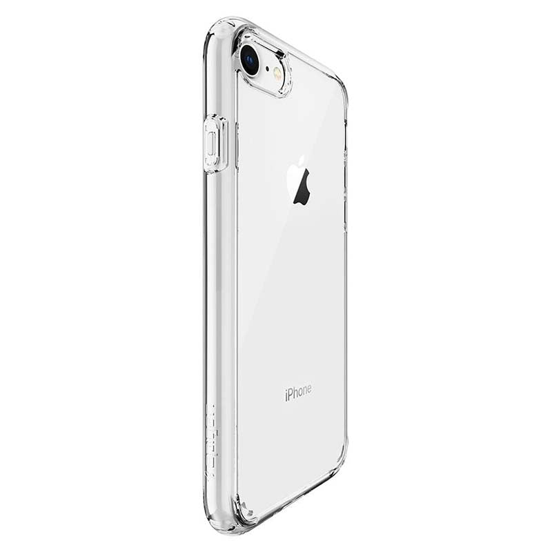Spigen Ultra Hybrid – dėklas skirtas iPhone SE 2022 / SE 2020 / 8 / 7 (skaidrus)