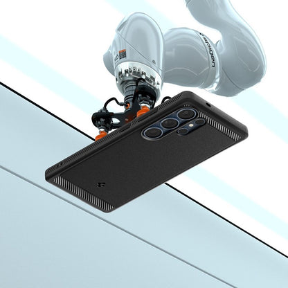 Spigen Rugged Armor Mag MagSafe – Dėklas, skirtas „Samsung Galaxy S25 Ultra“ (matinis juodas)