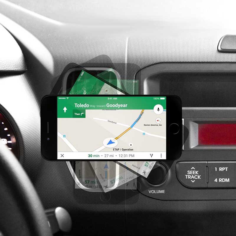 Spigen magnetinis automobilio laikiklis QS11 - Automobilio laikiklis (juodas)