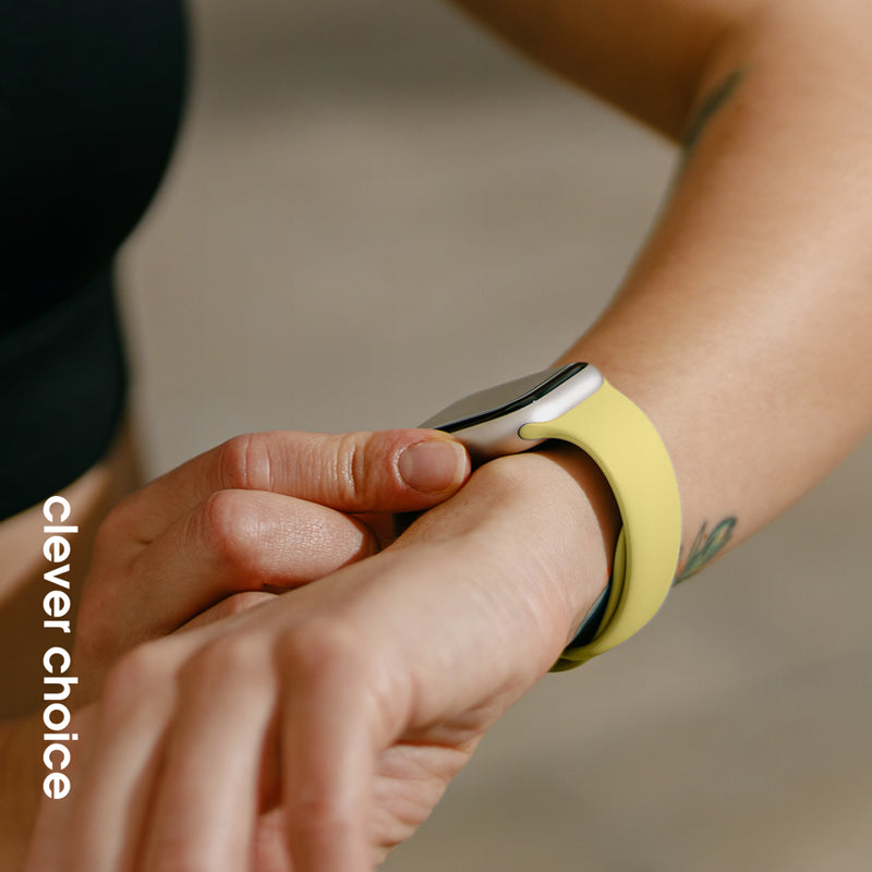 Crong Liquid - Dirželis, skirtas „Apple Watch“ 38/40/41/42 mm (Šiaudai)