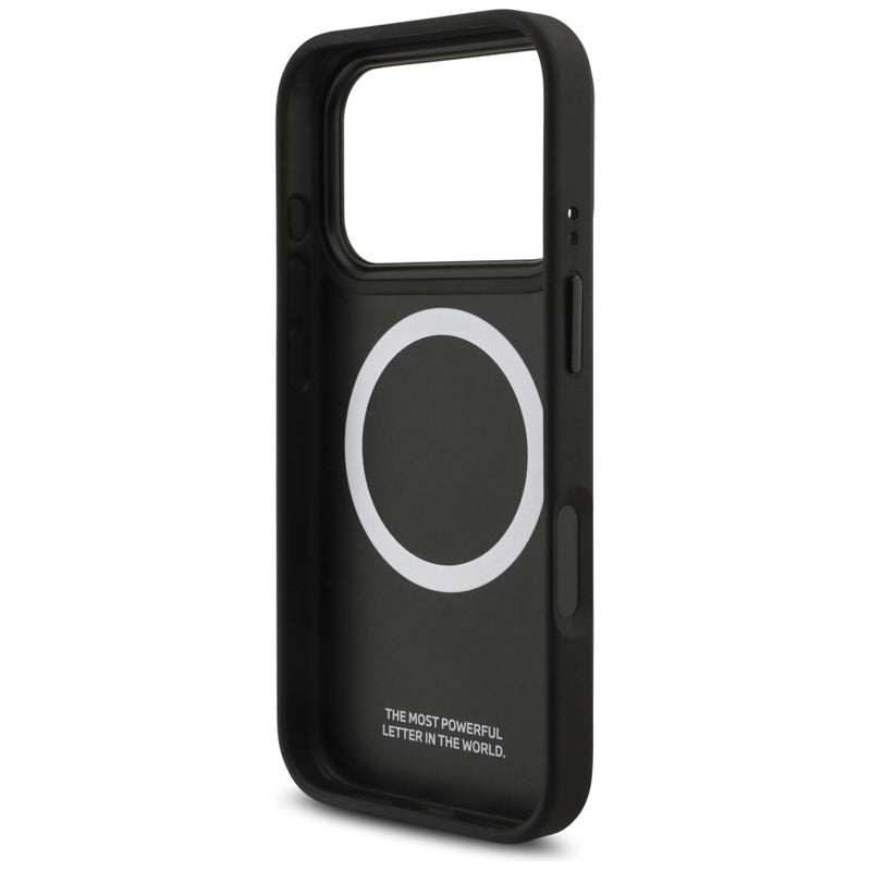 BMW M Kevlar Matinis MagSafe dėklas – iPhone 17 Pro (Juodas)