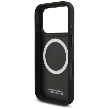 BMW M Kevlar Matinis MagSafe dėklas – iPhone 17 Pro (Juodas)