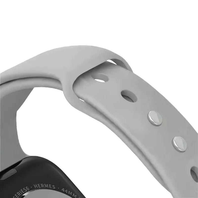 "Crong Liquid" - Dirželis, skirtas "Apple Watch" 44/45/46/49 mm (pilkas)