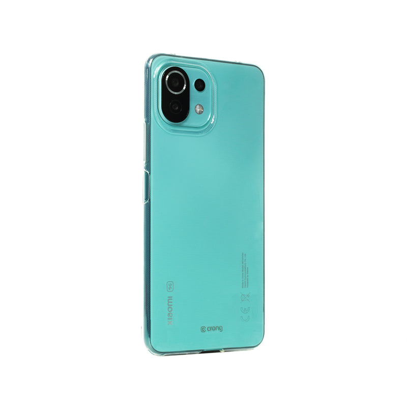 Crong Crystal Slim Cover – dėklas skirtas Xiaomi Mi 11i 5G (skaidrus)